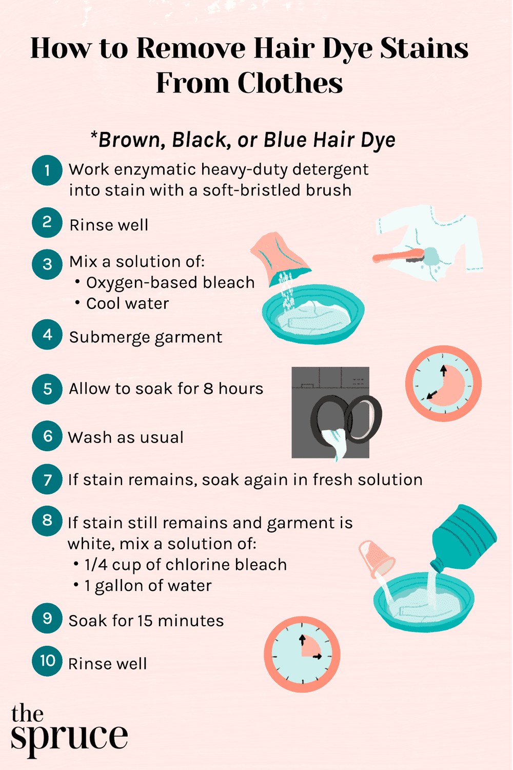 How To Get Hair Dye Out Of Clothes