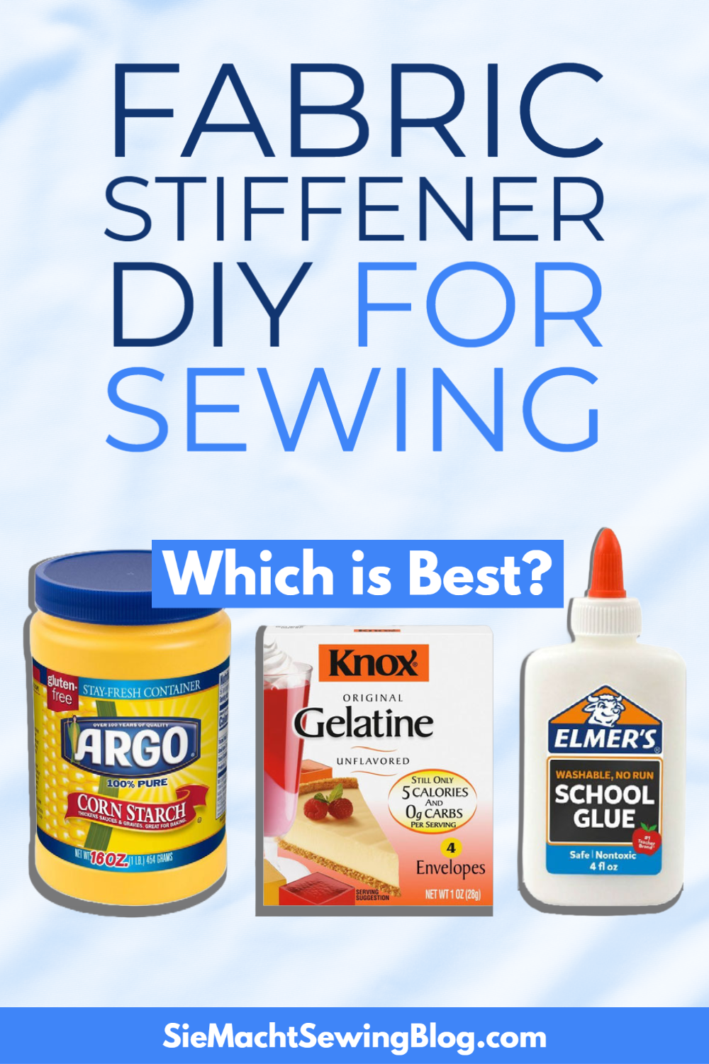 How to Make Fabric Stiffener