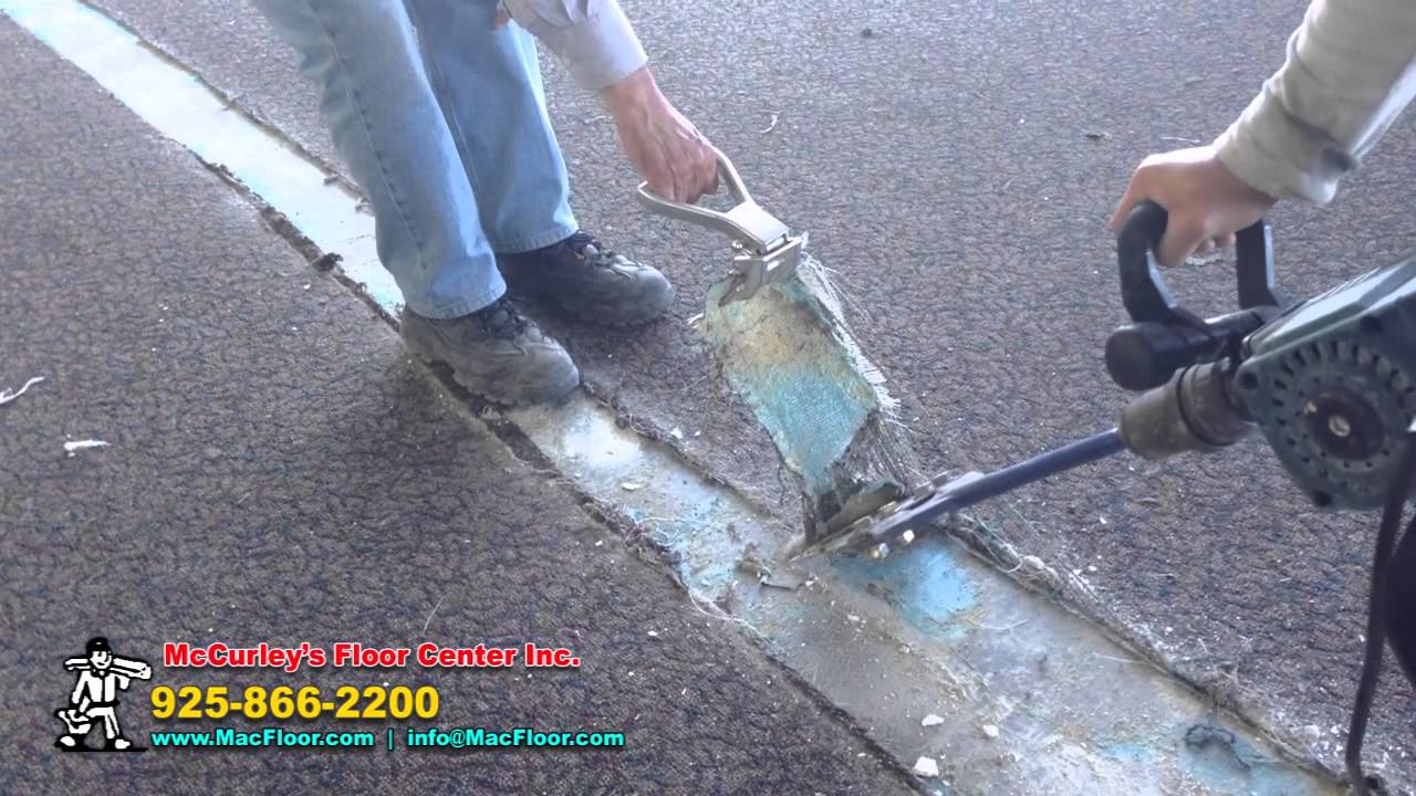 How To Remove Glued Down Carpet