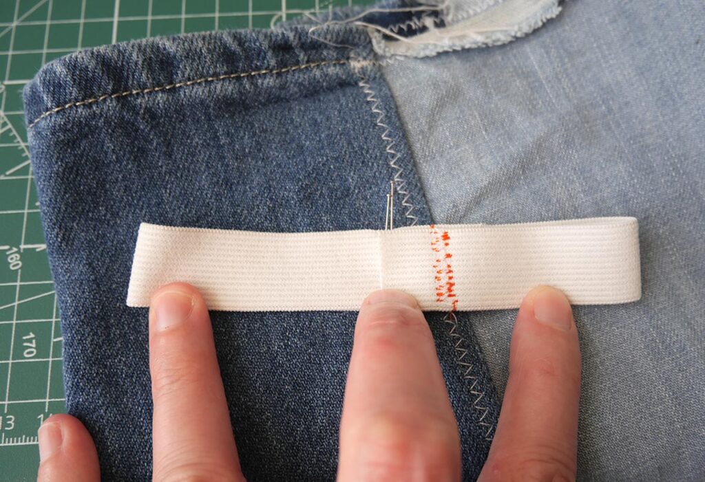 How to Sew Elastic Directly to Fabric