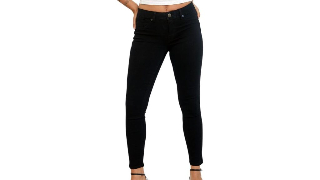 1822 Denim Women's Curvy 28" Magic Waistband Contour Skinny Jeans