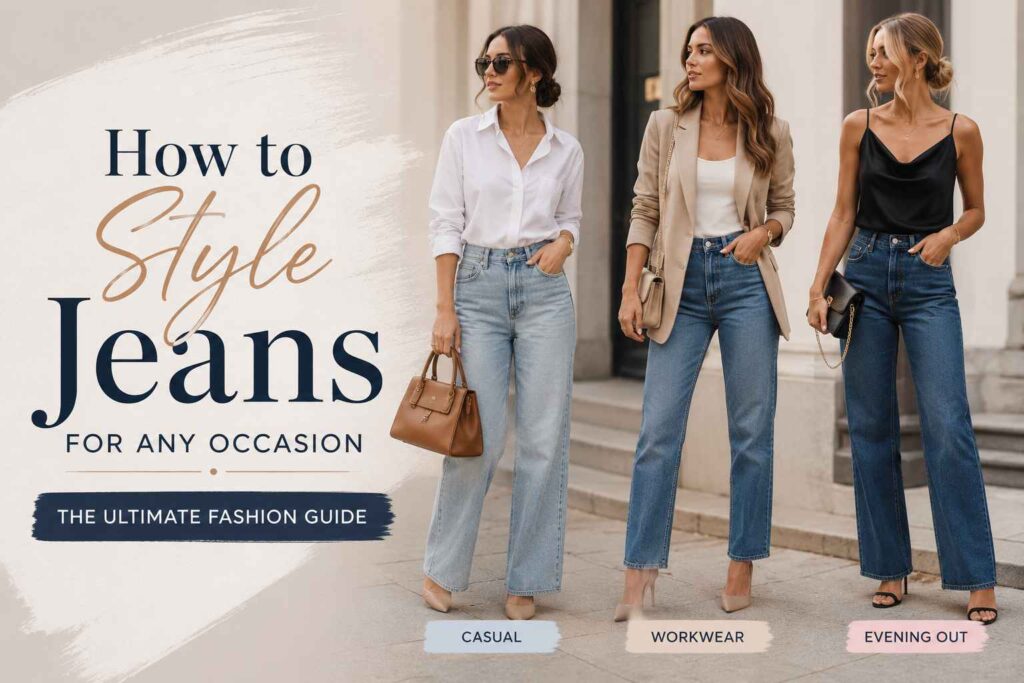 How to Style Jeans for Any Occasion