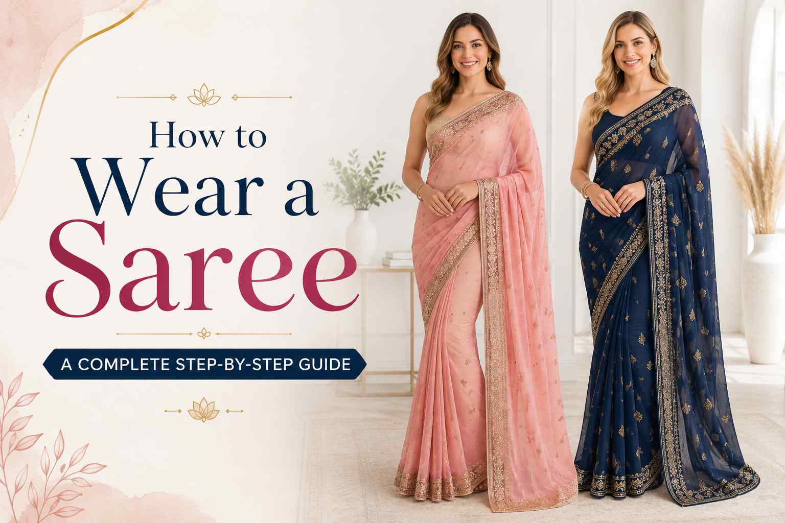 How to Wear a Saree: A Complete Step-by-Step Guide
