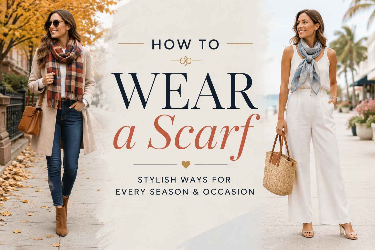 How to Wear a Scarf: Stylish Ways for Every Season & Occasion