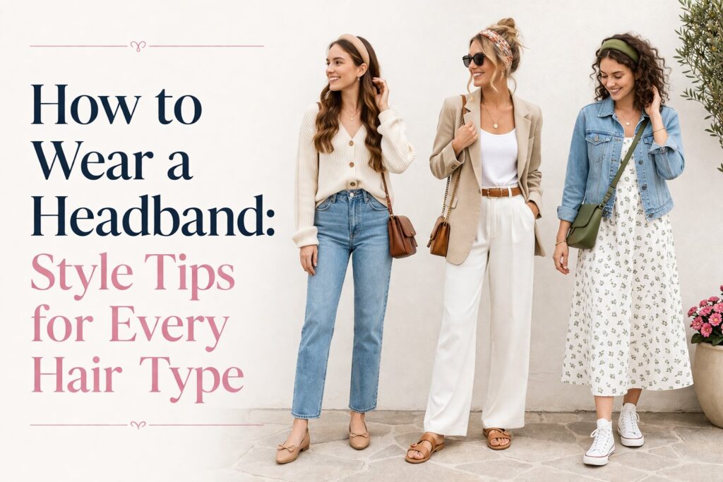 How to Wear a Headband