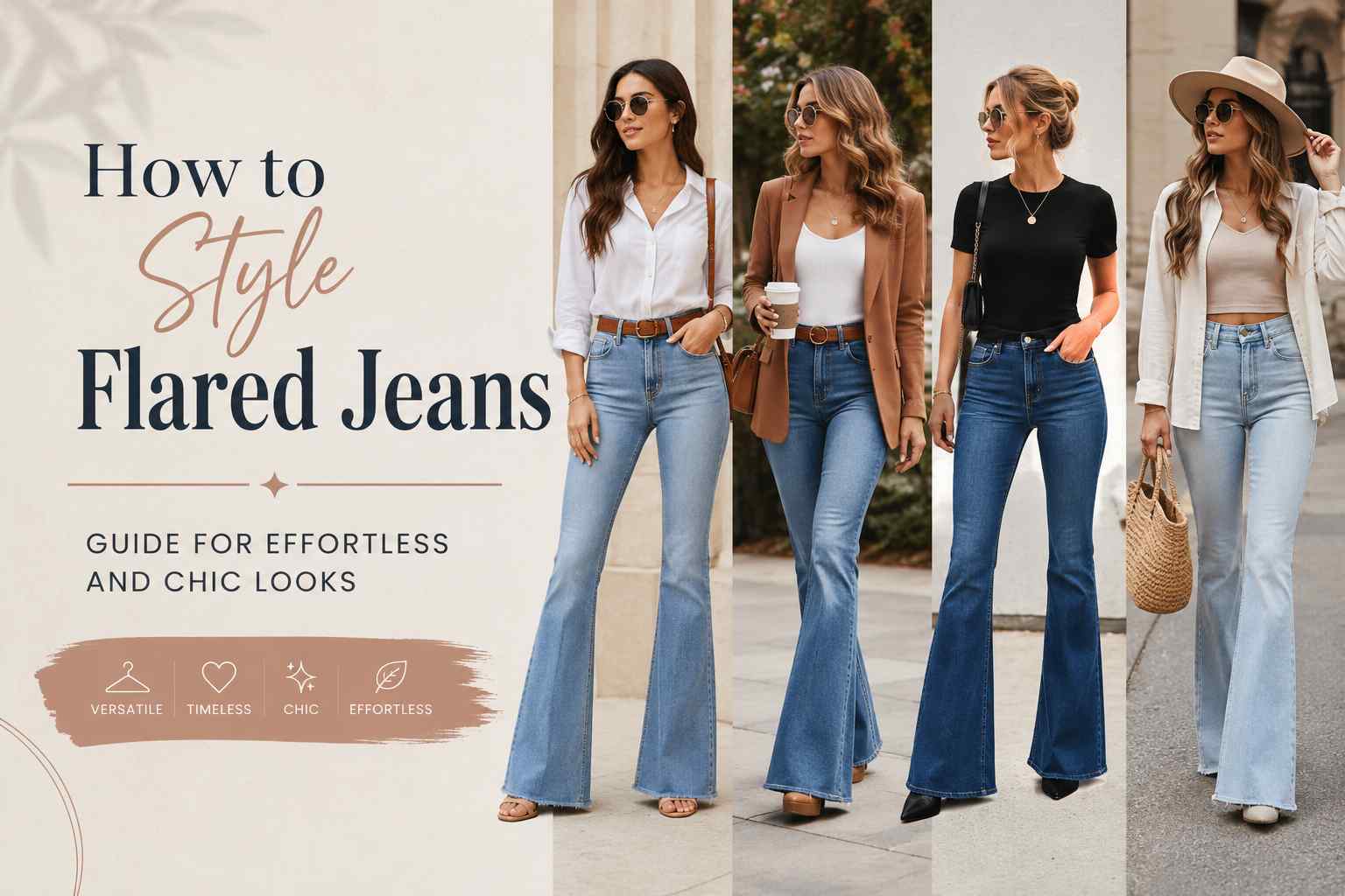 How to Style Flared Jeans: Guide for Effortless & Chic Looks