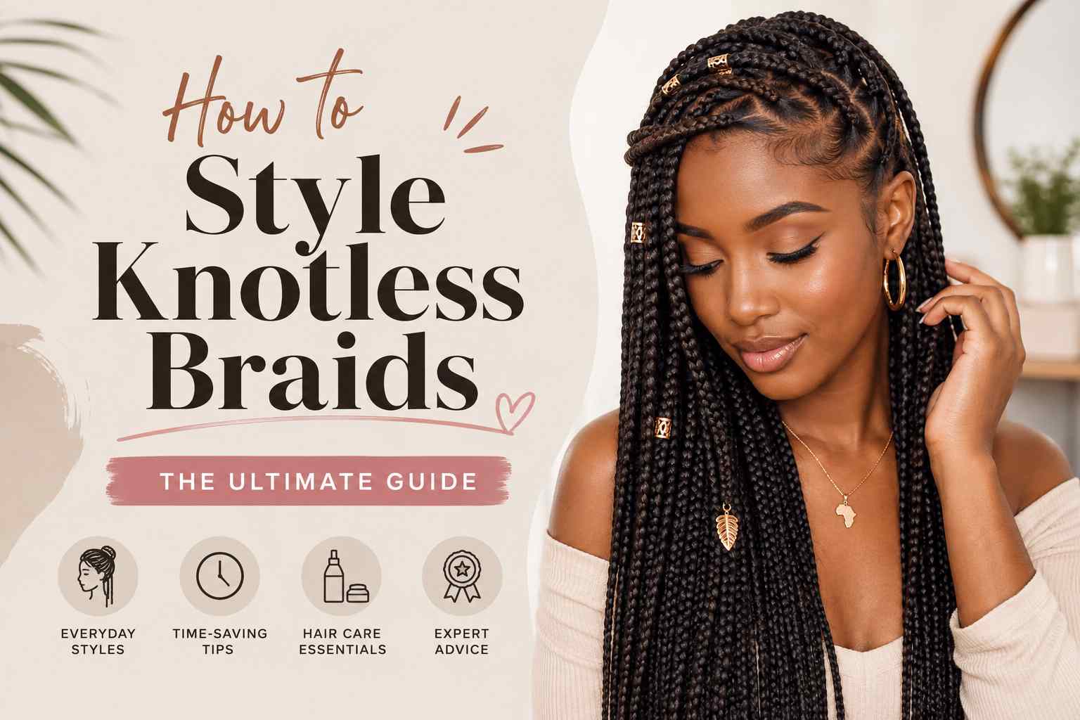 How to Style Knotless Braids: The Ultimate Guide