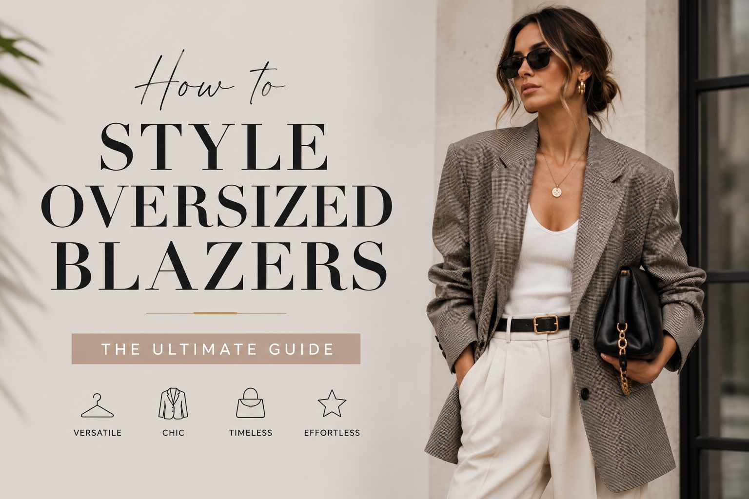How to Style Oversized Blazers: The Ultimate Guide