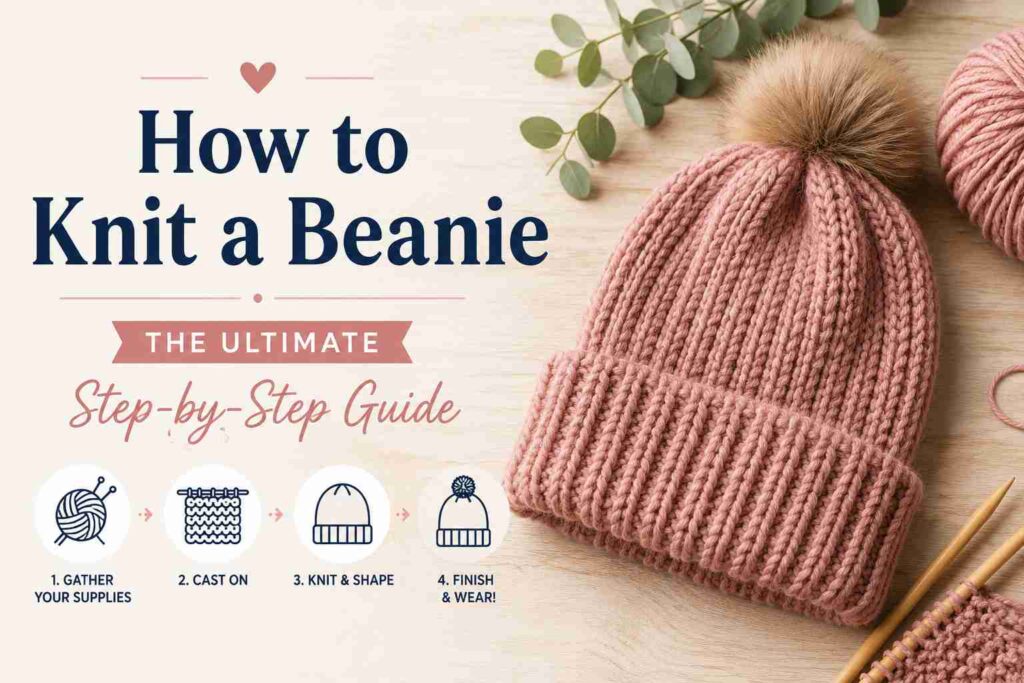 How to Knit a Beanie