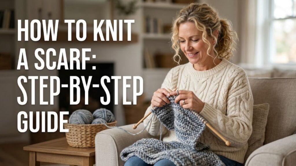 How to Knit a Scarf