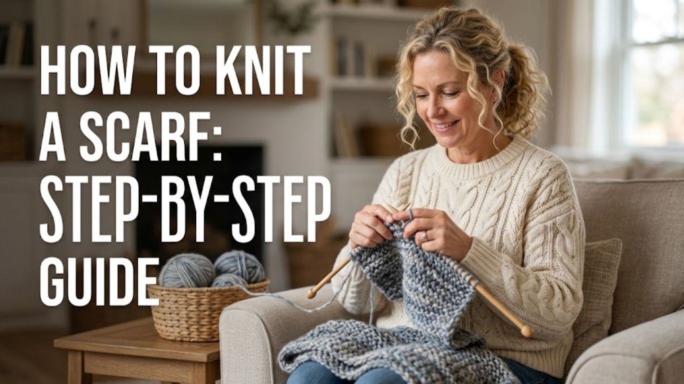How to Knit a Scarf: Step-by-Step Guide
