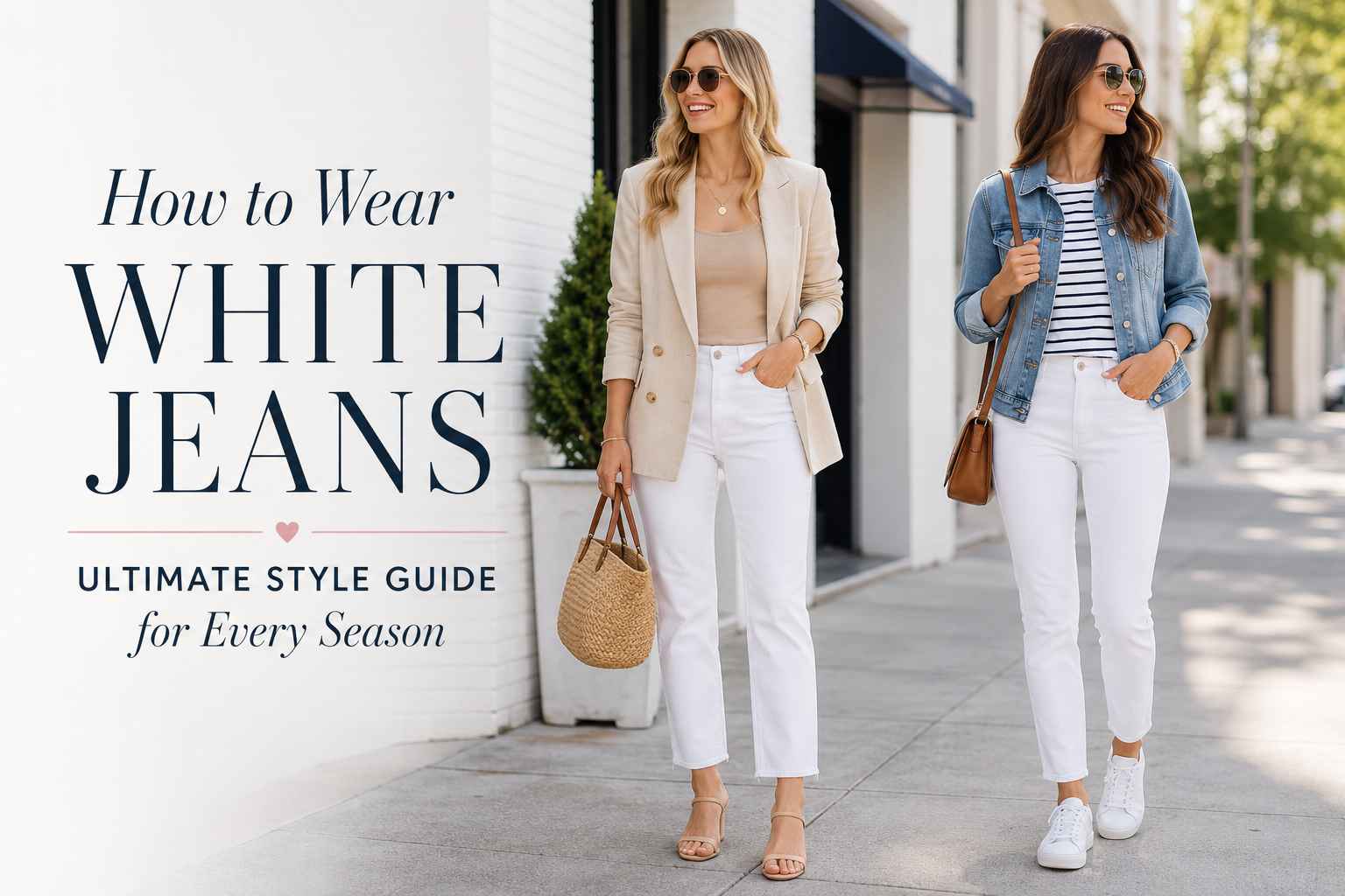 How to Wear White Jeans: Ultimate Style Guide for Every Season