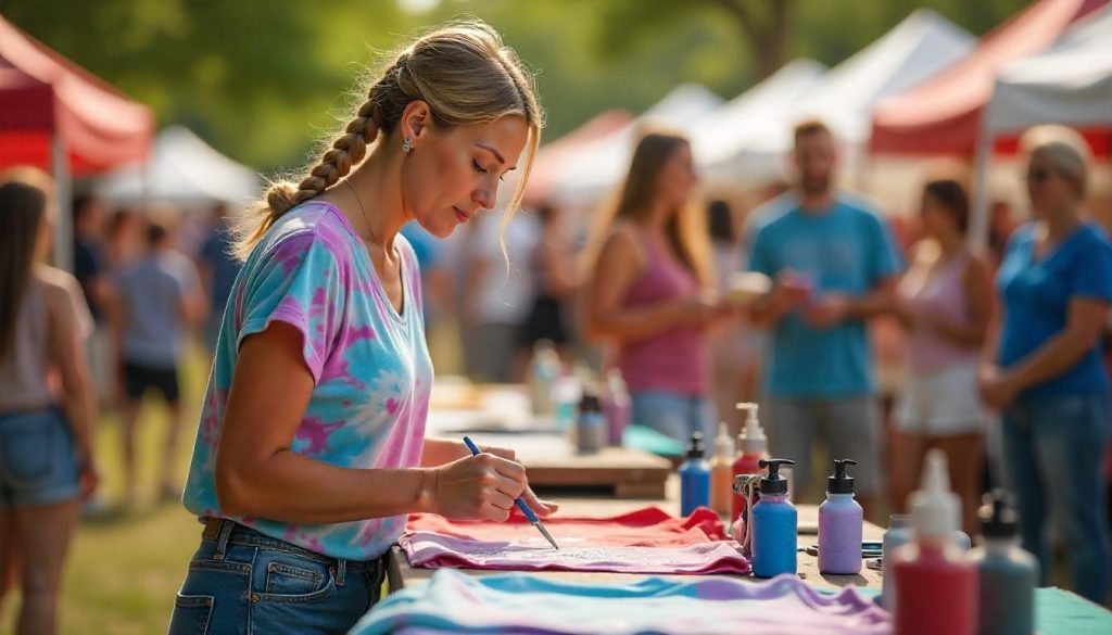 Paint Fabric with Acrylic Paint