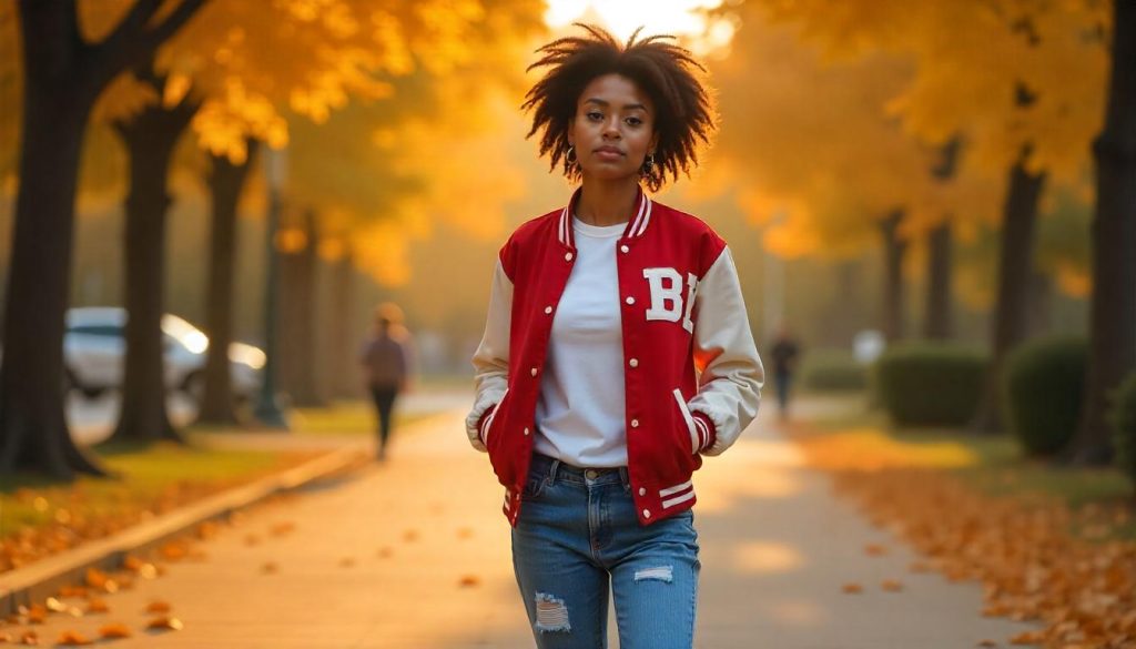 Style a Varsity Jacket