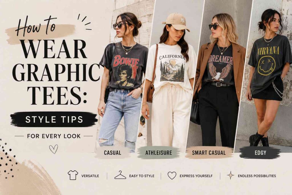 How to Wear Graphic Tees