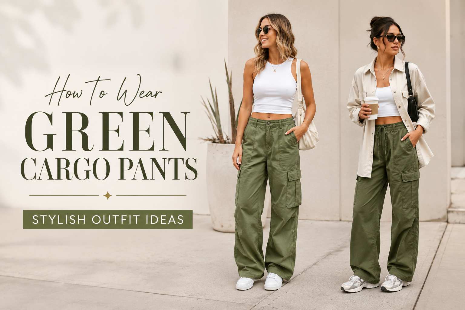 How to Wear Green Cargo Pants: Stylish Outfit Ideas
