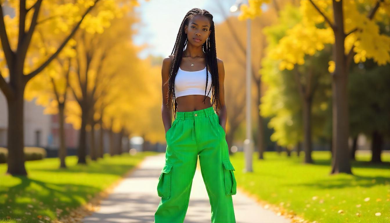 How to Wear Green Cargo Pants