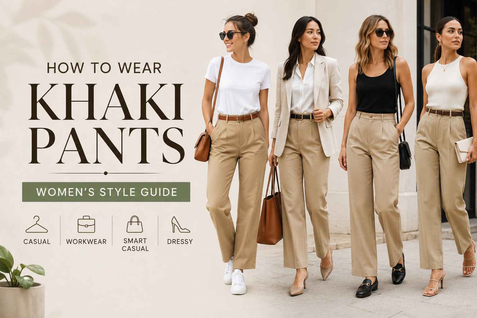 How to Wear Khaki Pants Women's Style Guide