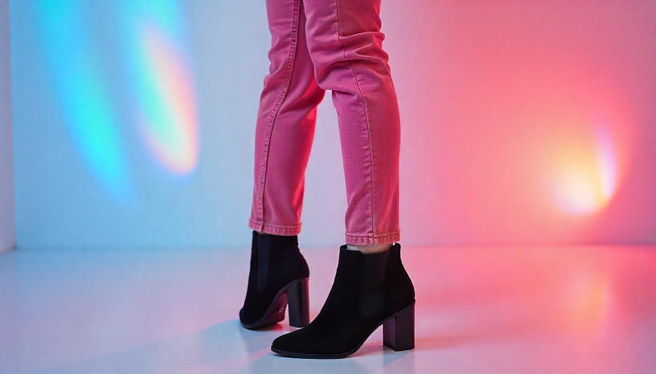 What Shoes to Wear With Pink Jeans