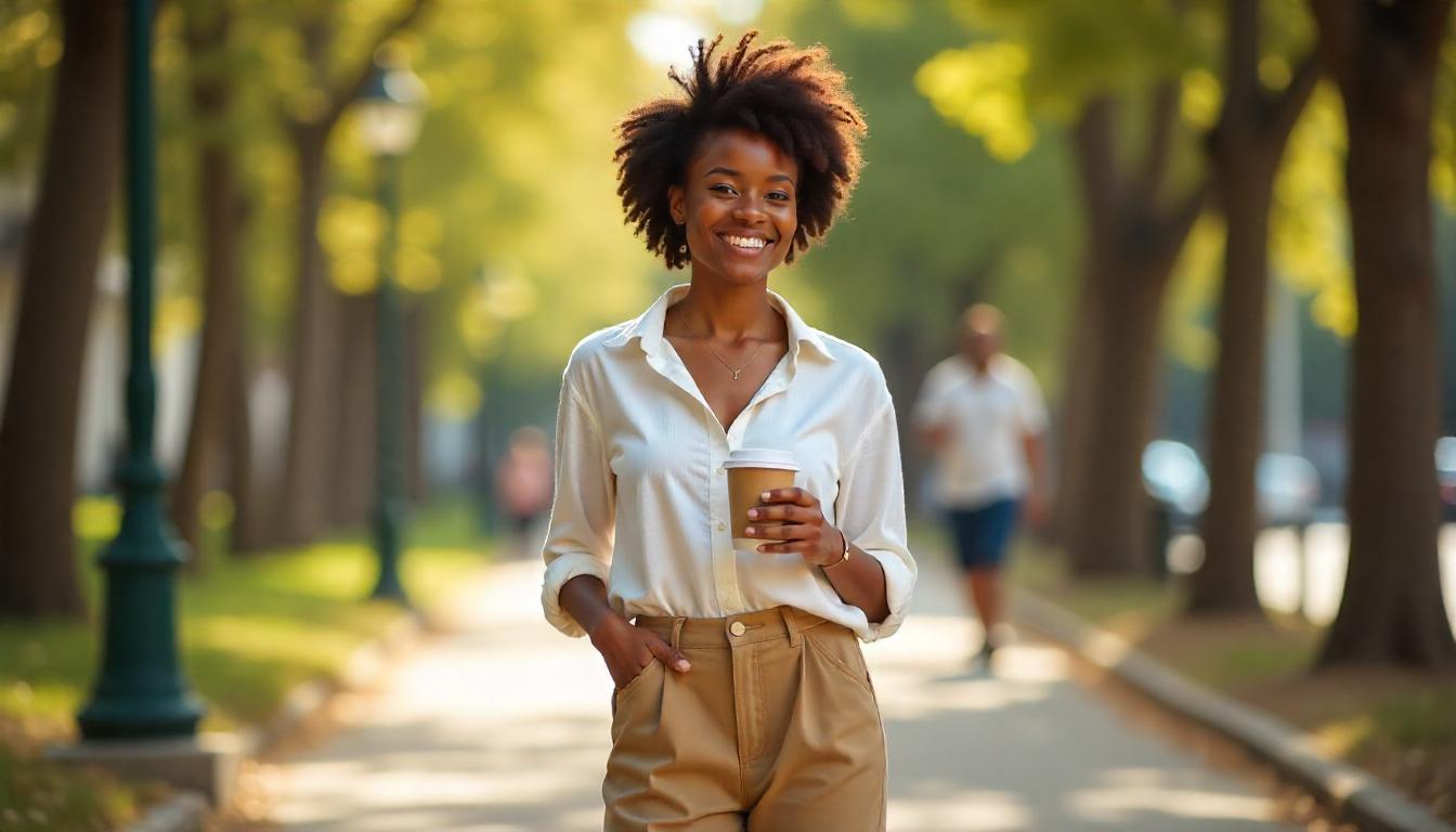 How to wear khaki pants woman