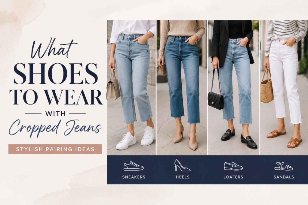 What Shoes to Wear With Cropped Jeans