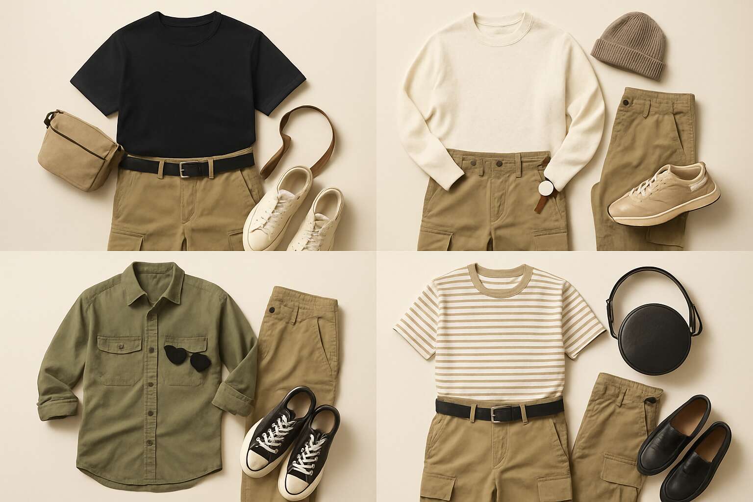 45+ Khaki Cargo Pants Outfit Ideas for Every Style