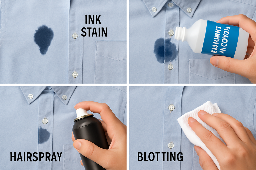 How to Get Ink Out of Clothes