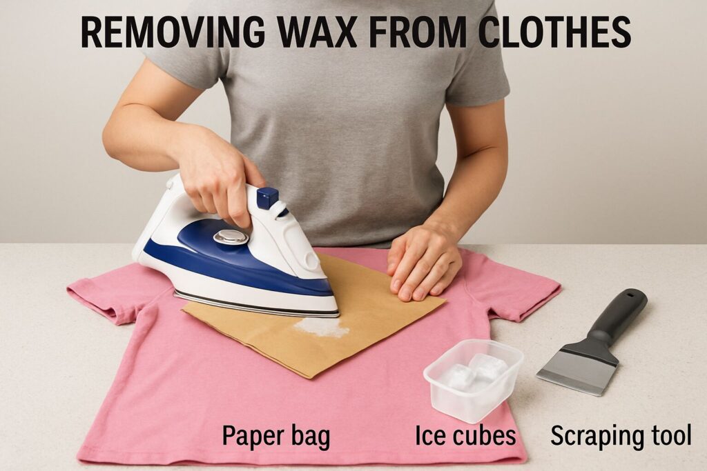 How to Get Wax Out of Clothes