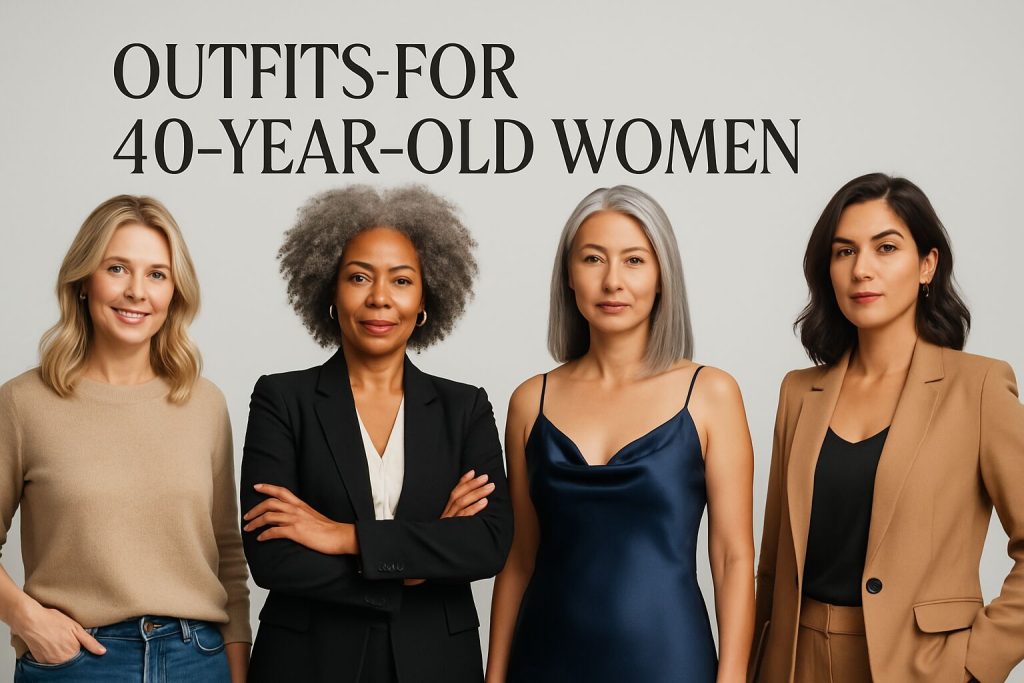 Outfits for 40-Year-Old Women
