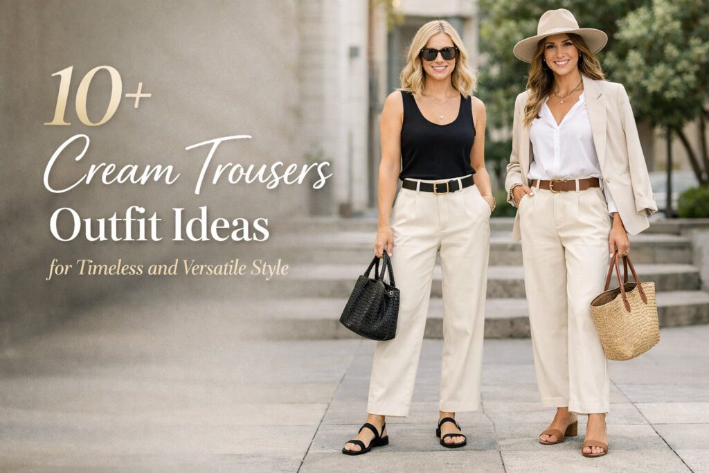 10+ Cream Trousers Outfit