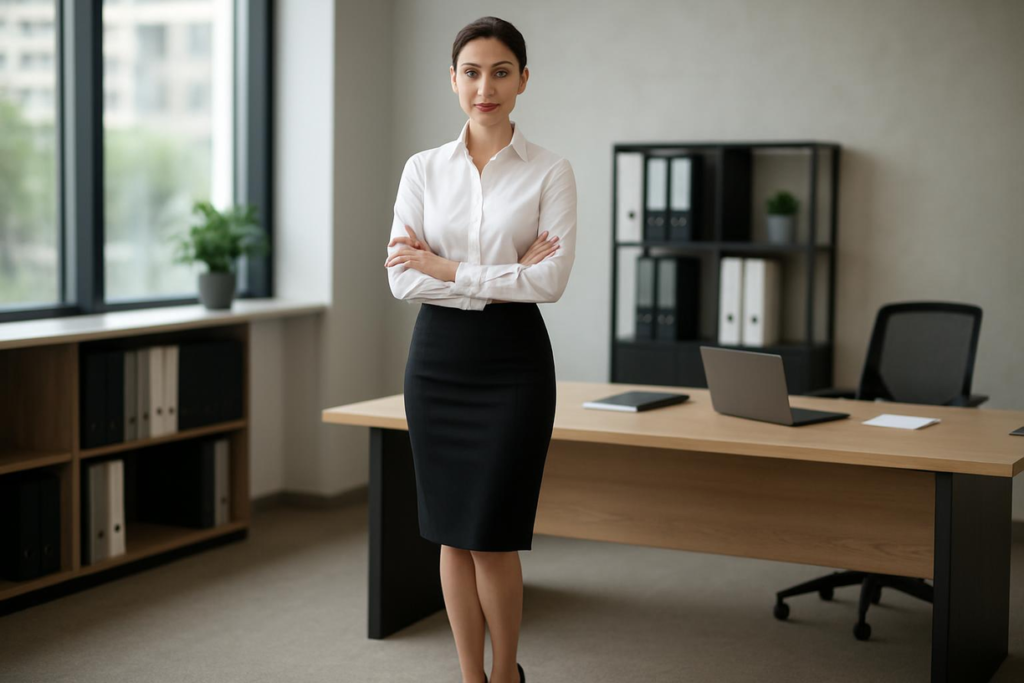 Black Pencil Skirt Outfit