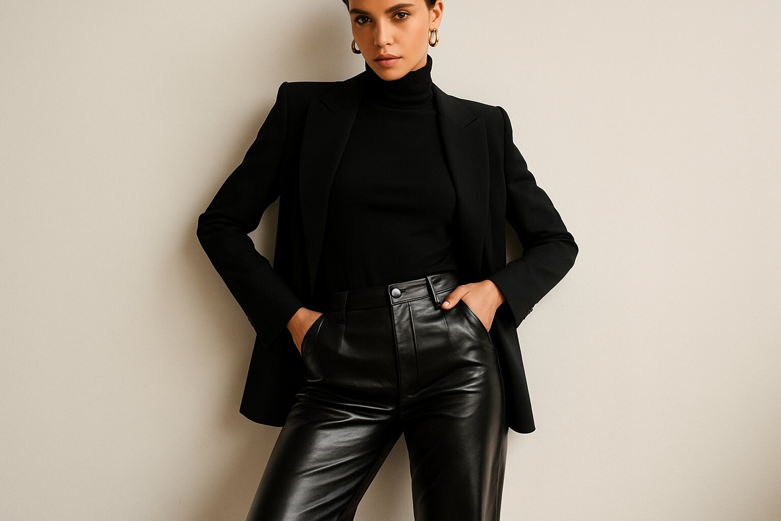 50+ Leather Trousers Outfit Ideas for Bold and Timeless Style