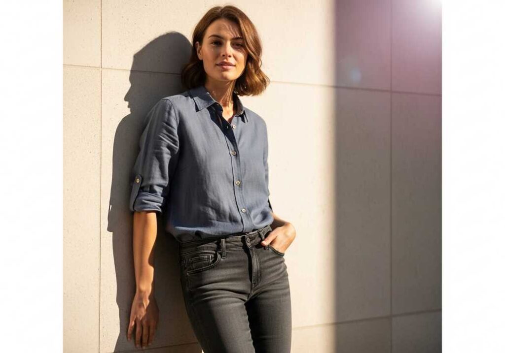 How to Style a Long Sleeve Shirt