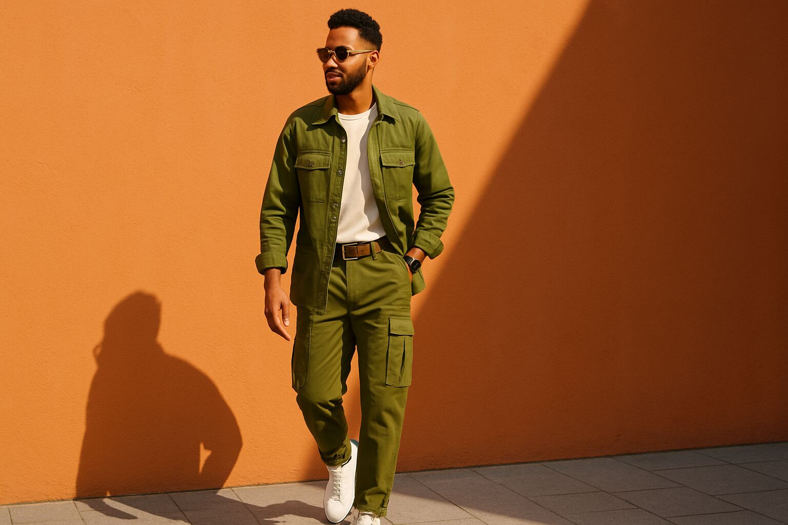 Olive Green Cargo Pants Outfit for Men: Stylish & Versatile Looks