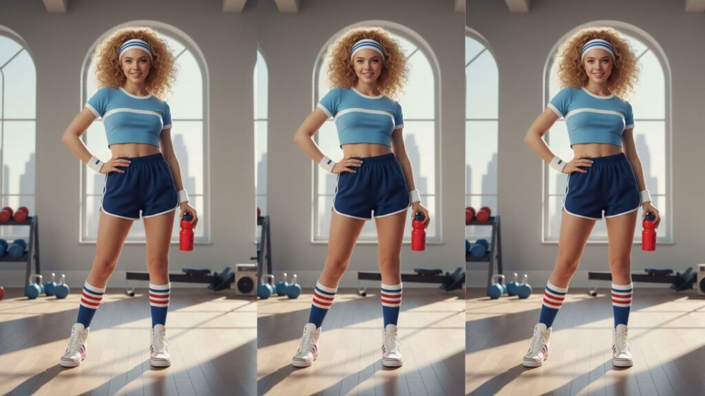 15 Vintage Gym Outfit Ideas 