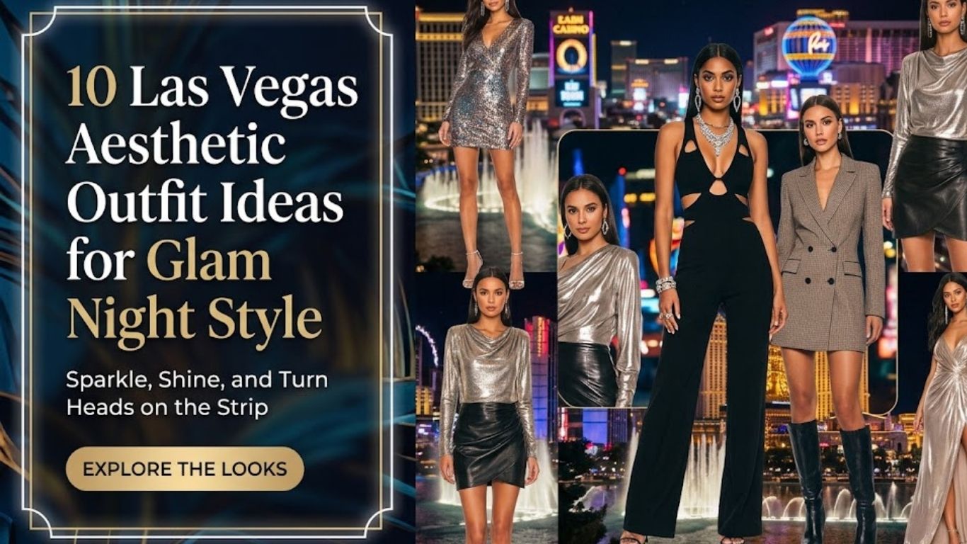 10 Las Vegas Aesthetic Outfit Ideas for Glam Night Style