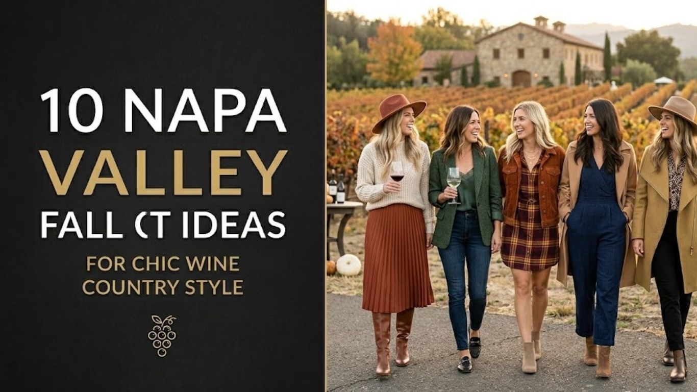 10 Napa Valley Fall Outfit Ideas for Chic Wine Country Style