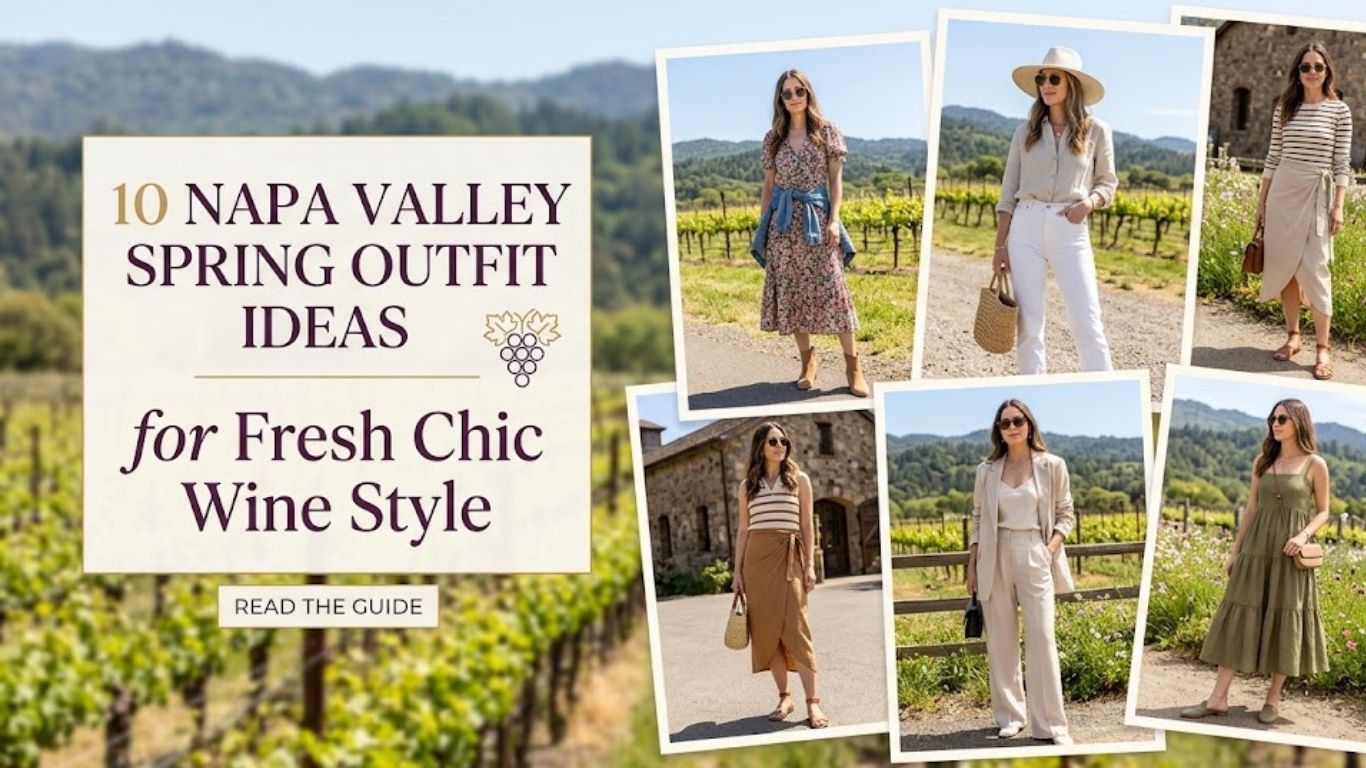 10 Napa Valley Spring Outfit Ideas for Fresh Chic Wine Style