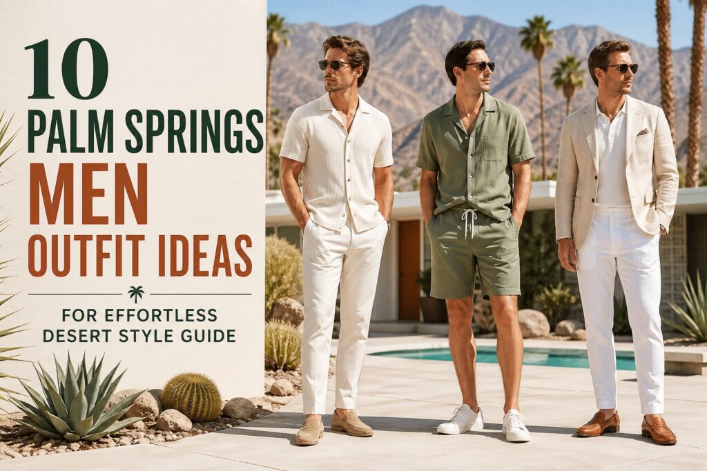 10 Palm Springs Men Outfit Ideas
