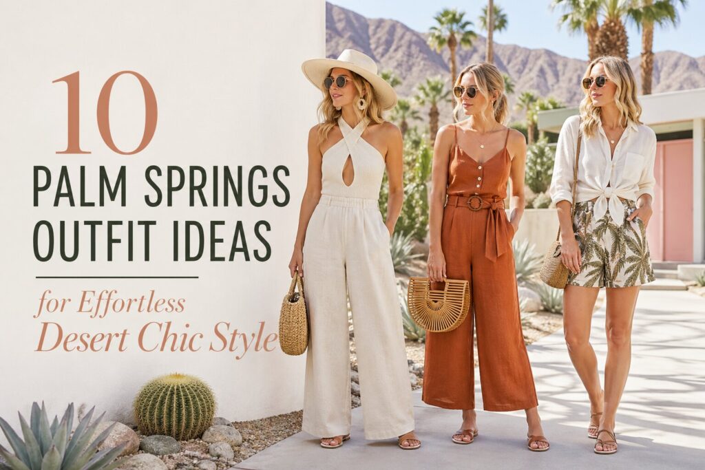 10 Palm Springs Outfit Ideas