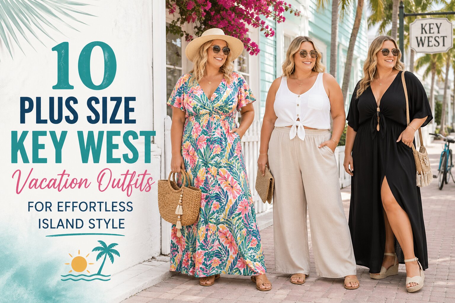 10 Plus Size Key West Vacation Outfits for Effortless Island Style