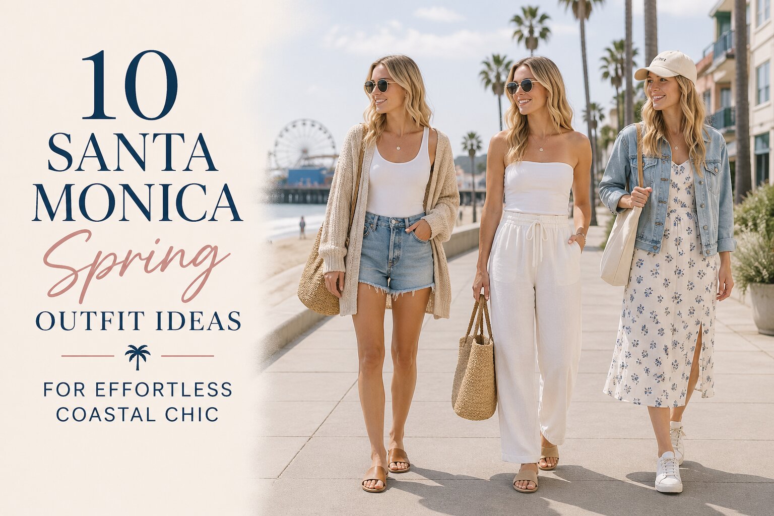 10 Santa Monica Spring Outfit Ideas for Effortless Coastal Chic