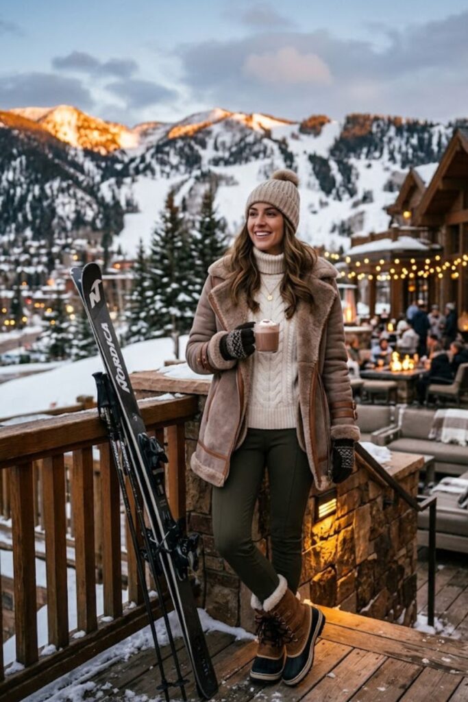 10. Après-Ski Chic Lounge Outfit