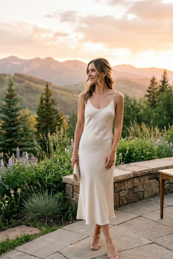 10. Evening Slip Dress Summer Glam