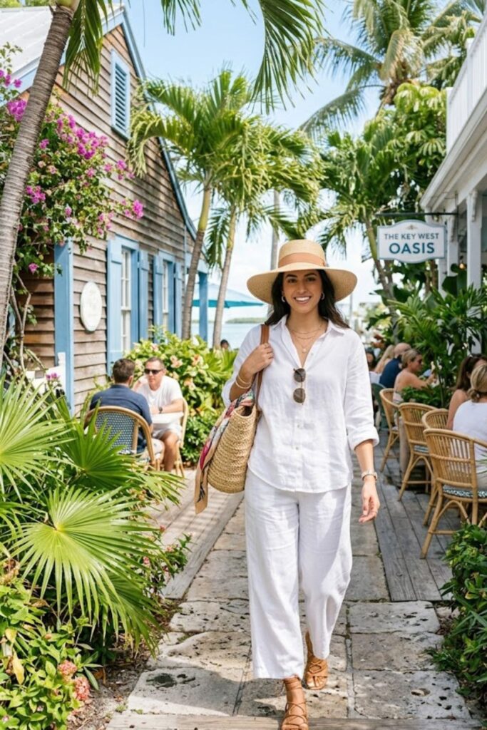 6. Key West Vacation Outfits White Island Chic Style