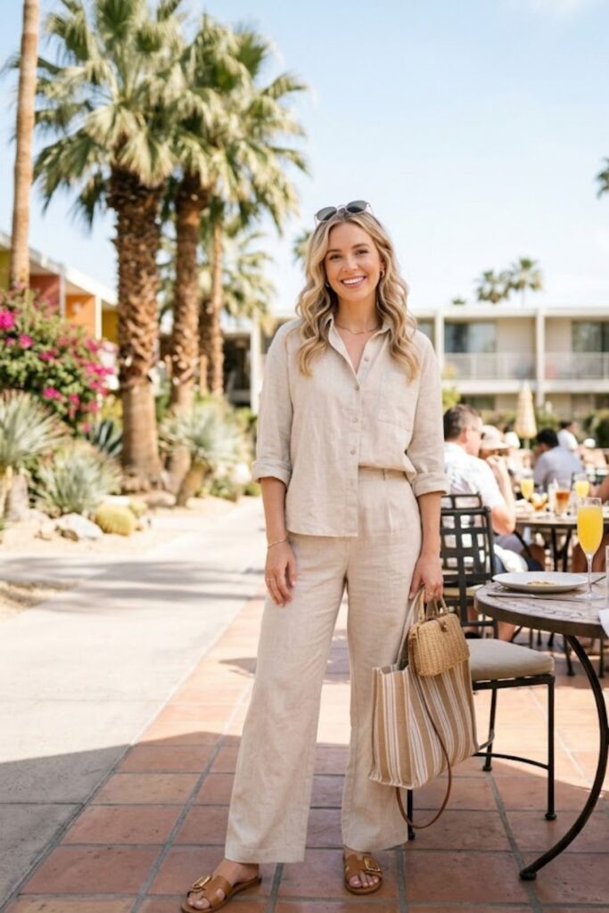 6. Matching Set Coordinated Brunch Style