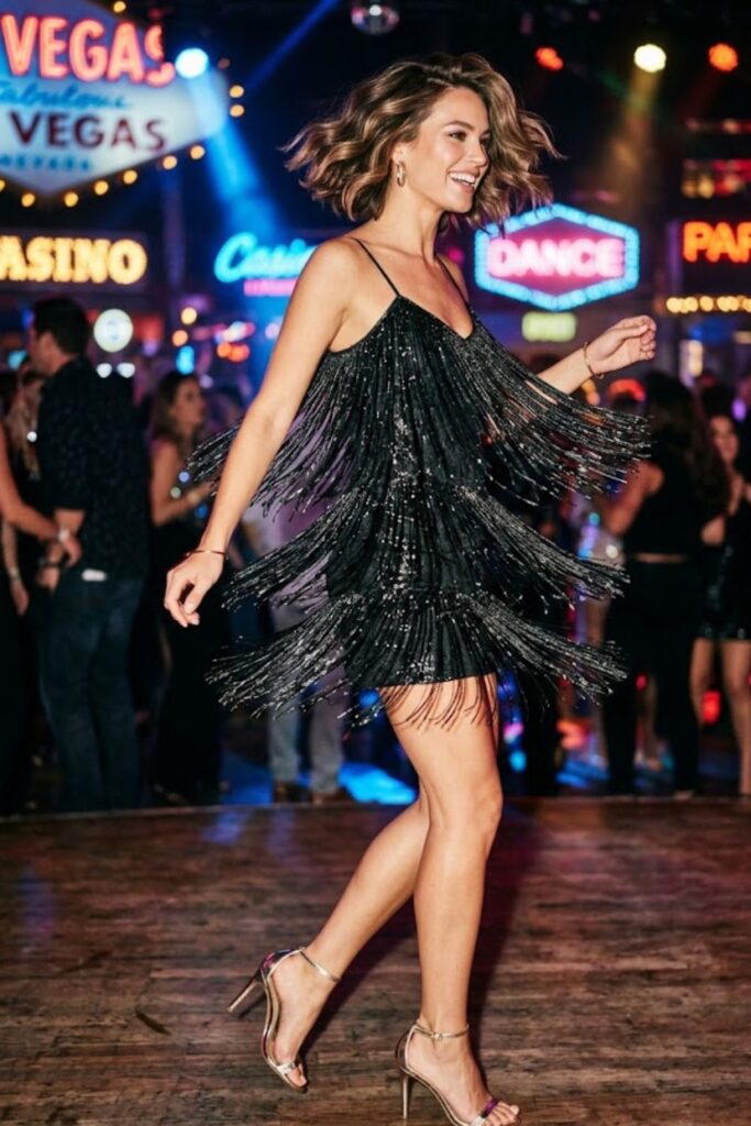 8. Fringe Dress for a Party Vibe
