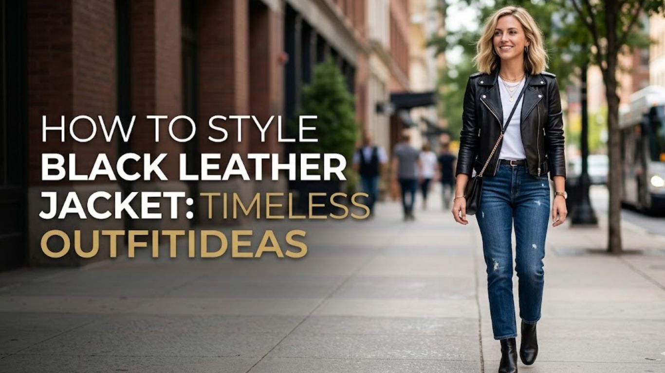How to Style Black Leather Jacket: Timeless Outfit Ideas