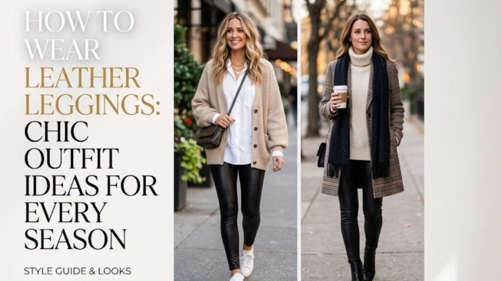 How to Wear Leather Leggings