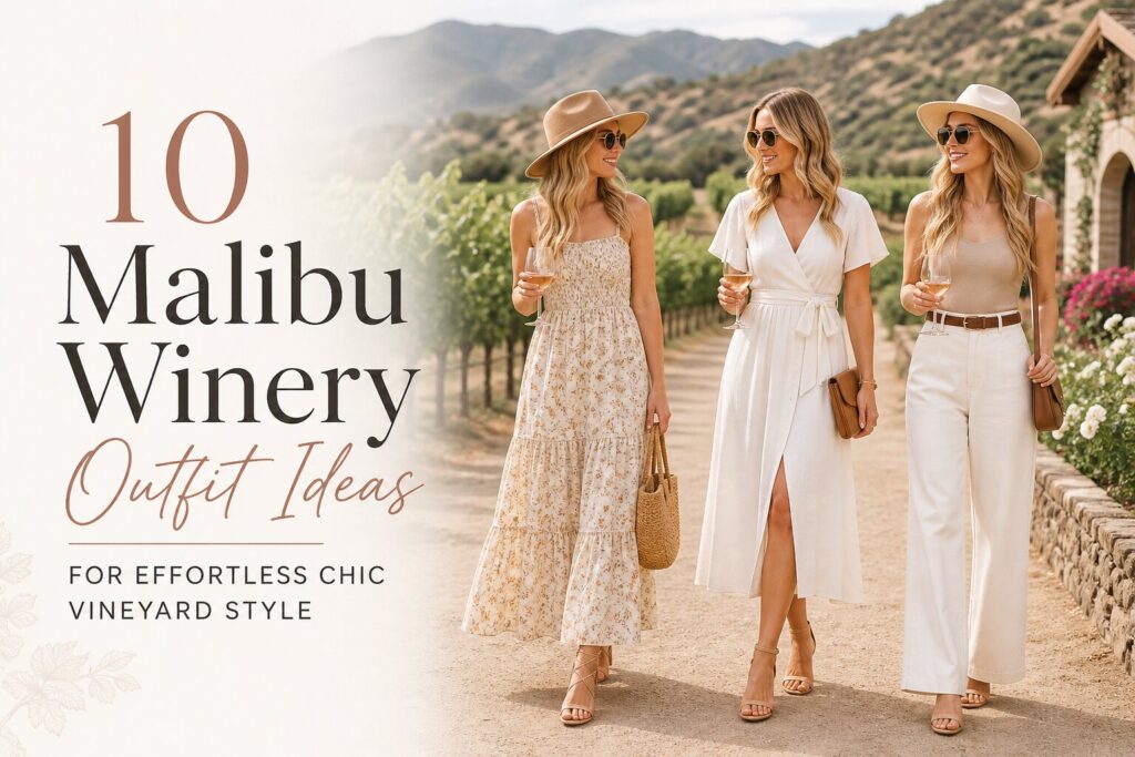 10 Malibu Winery Outfit Ideas